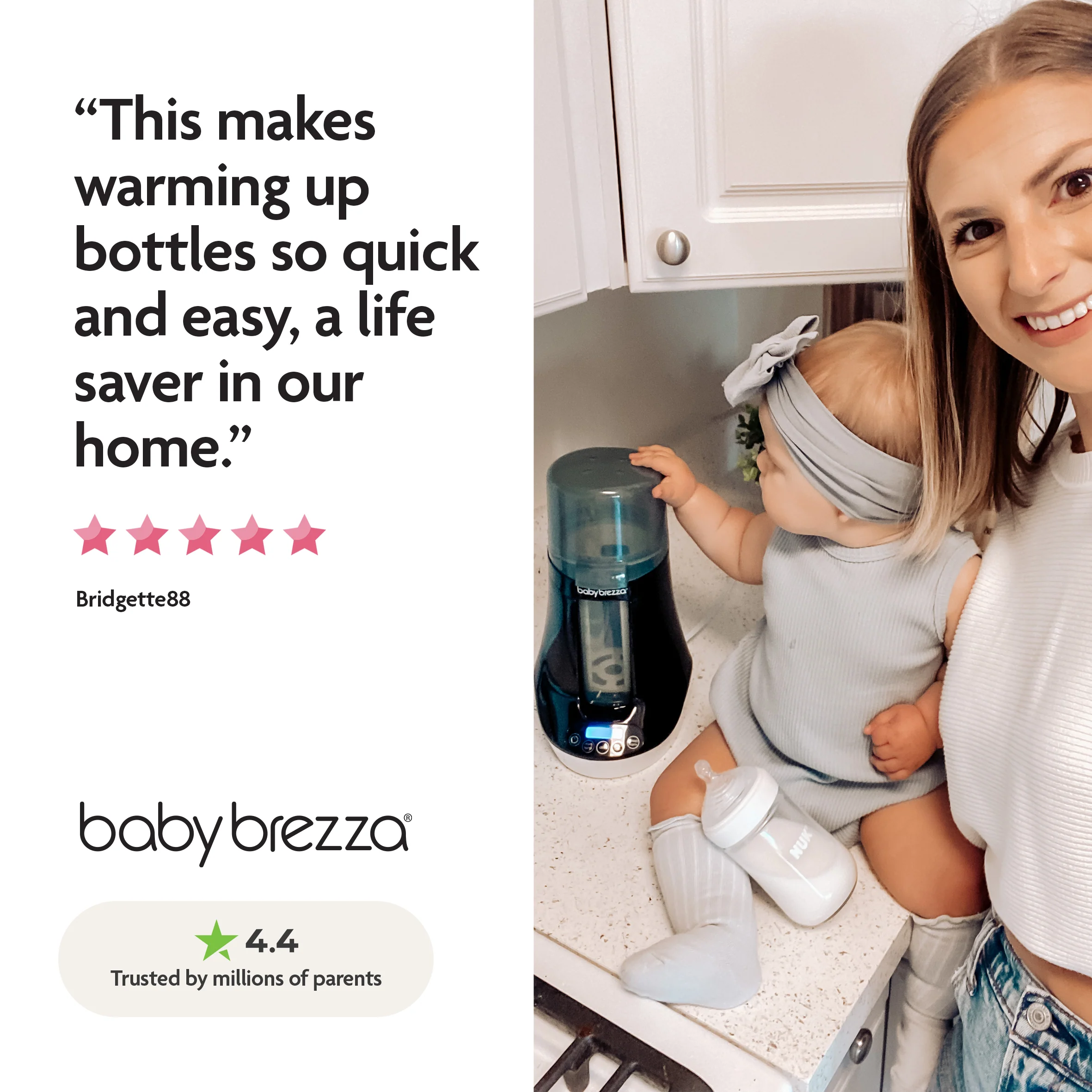 Baby Brezza BUNDLE Steriliser Dryer Advanced Black And Bottle & Breast Milk Warmer - Image 11