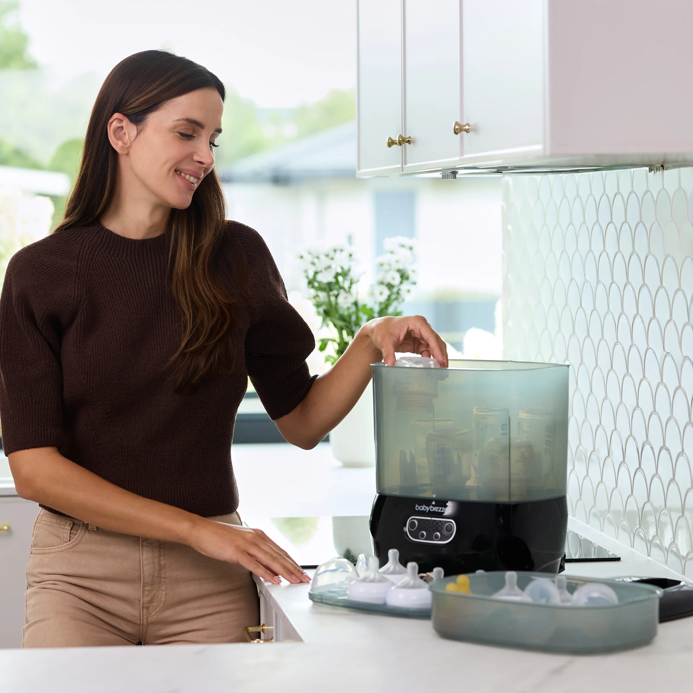 Baby Brezza BUNDLE Steriliser Dryer Advanced Black And Bottle & Breast Milk Warmer - Image 23