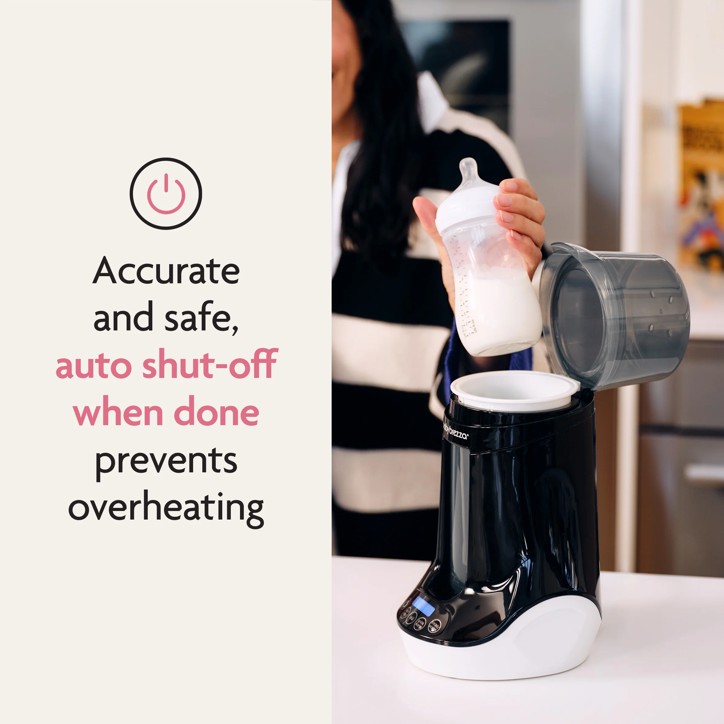 Baby Brezza BUNDLE Steriliser Dryer Advanced Black And Bottle & Breast Milk Warmer - Image 9