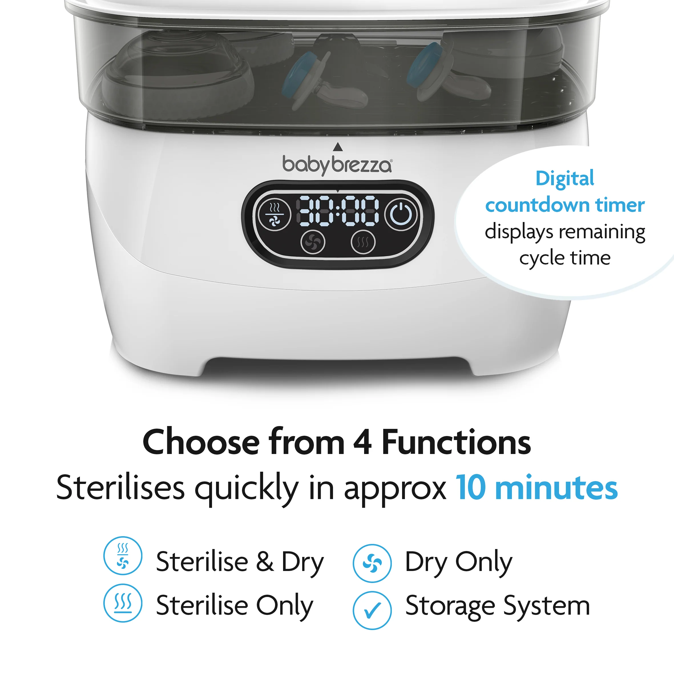 BESTSELLER BUNDLE: Formula Pro Advanced, Black + Steriliser Dryer Advanced - Image 9