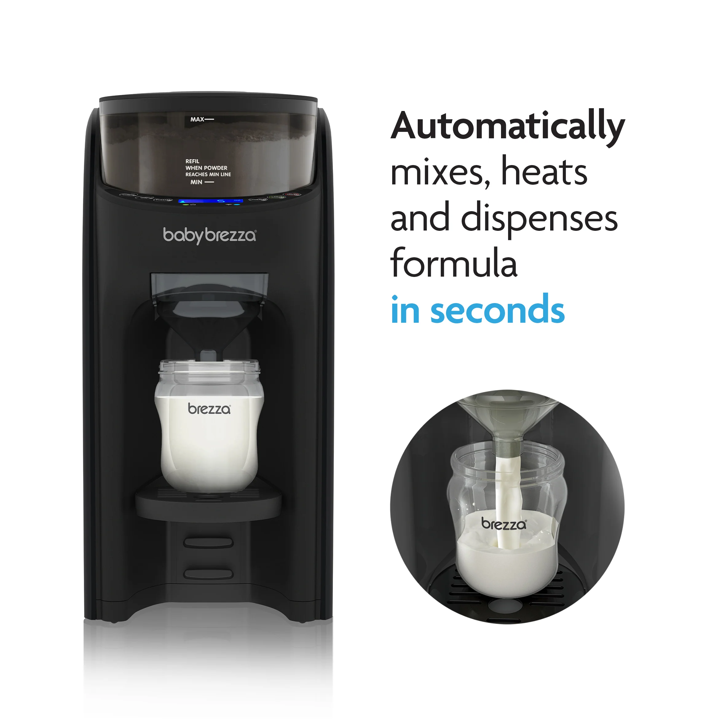 ULTIMATE BUNDLE: Formula Pro Advanced, Bottle Washer Pro + Accessories - All Black - Image 3