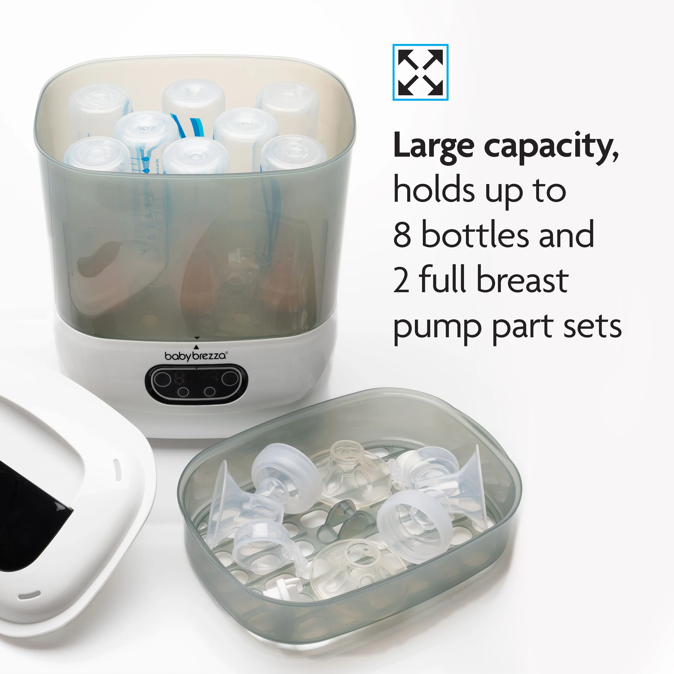BUNDLE: Steriliser Dryer Advanced + Hepa Filter - White and Black - Image 8